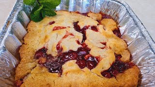 Bisquick Cherry Cobbler [upl. by Duyne]