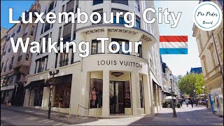 Luxembourg Capital City Walking Tour with Subtitles  History amp Culture HD [upl. by Bearce992]