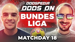 Odds On Bundesliga Predictions 202324 Matchday 18  Best Football Betting Tips amp Picks [upl. by Mairhpe]