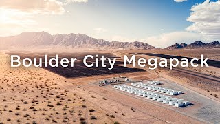 Tesla Megapack  Boulder City NV [upl. by Alic]