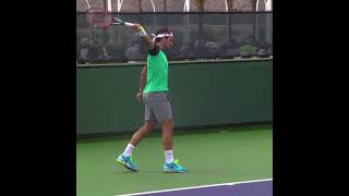 Roger Federer Backhand Slow Motion  ATP Tennis Backhand Technique [upl. by Melvyn296]