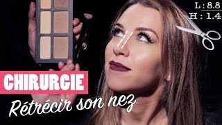 Maquillage Chirurgie  Jai rétréci mon nez [upl. by Lletnom]