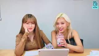 Momoland Nancy and Nancy Vlive July 262021 [upl. by Nauqal]