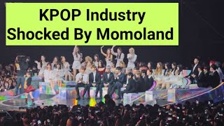 Blackpink Momoland twice bts at the same stage [upl. by Willard553]