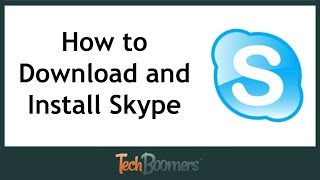 How to Download amp Install Skype [upl. by Onitnas]