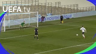 UEFA Youth League highlights Man City 11 Inter Man City win 32 on pens [upl. by Lladnik]