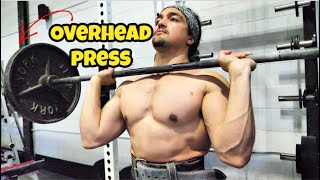 My 1 Tip For An Insanely Strong Overhead Press [upl. by Marylin]