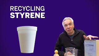 Recycling polystyrene  The Right Chemistry [upl. by Heinrik]