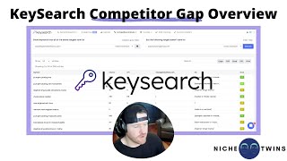 KeySearch Competitor Gap Tutorial [upl. by Anelej571]