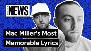 Mac Miller’s Most Memorable Lyrics  Genius News [upl. by Irrej509]