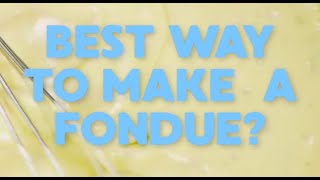 Cheese Fondue Recipe  Good Housekeeping UK [upl. by Ettenahc]