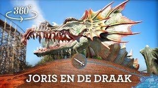 Efteling Onride  Joris en de Draak  360° [upl. by Lednek]