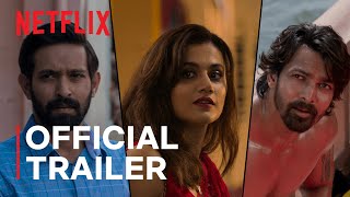 Haseen Dillruba  Official Trailer  Taapsee Pannu Vikrant Massey Harshvardhan Rane Netflix India [upl. by Anekahs]