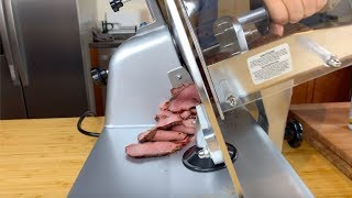 MeatEater’s Ben O’Brien Shows How To Use a Meat Slicer With Your Wild Game Meat [upl. by Nairim]