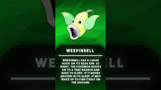 Pokedex Entry 0070  Weepinbell [upl. by Ahseenyt750]