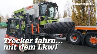 Spezialtransporte Bauern setzen auf Lkw [upl. by Publius]