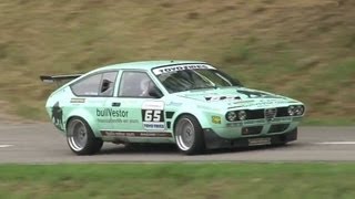 Hillclimb Bergrennen Reitnau  great Alfa Romeo GTV Opel Kadett GTE BMW E30 Porsche 935 Turbo FV22 [upl. by Esojnauj68]