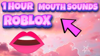 1 HOUR ROBLOX ASMR INTENSE MOUTH SOUNDS [upl. by Yelda610]