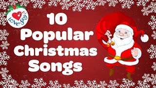 Top 10 Popular Christmas Songs and Carols Playlist 🎅 [upl. by Fante799]