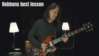 Robben Ford´s best lesson [upl. by Analem]