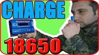 How to charge liion battery pack using IMAX b6 18650 lipo charger [upl. by Bore]