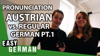 Austrian German vs German German Part I  Easy German Pronunciation [upl. by Davina679]