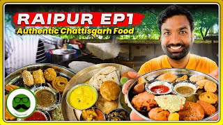 Raipur Food Tour EP 1  Chattisgarh Food Gadh Kalewa  Veggie Paaji [upl. by Jehiah658]