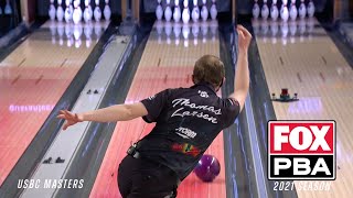 2021 USBC Masters Stepladder Finals  Full PBA Bowling Telecast [upl. by Ardnuahc]