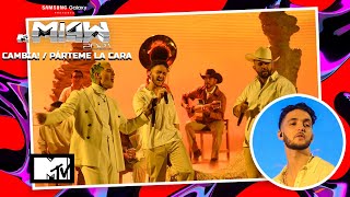 C Tangana  CAMBIA y Párteme la Cara En Vivo Premios MTV MIAW 2021 [upl. by Melanie]