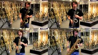 Cee Lo Green  Forget You  Alto Tenor Baritone Saxophone [upl. by Trenna31]