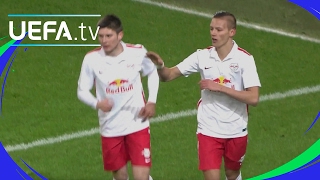 UEFA Youth League highlights Salzburg v Man City [upl. by Haet396]