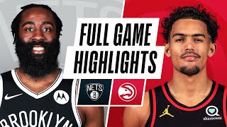 NETS at HAWKS  FULL GAME HIGHLIGHTS  January 27 2021 [upl. by Ardiedal57]