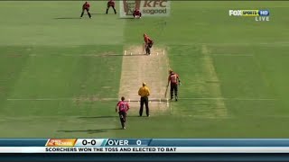 BBL 201112 Final  Perth Scorchers vs Sydney Sixers [upl. by Cadell103]