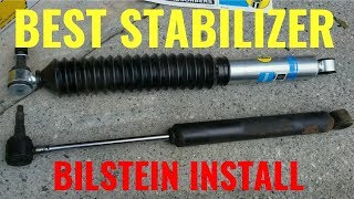 Installing Bilstein Steering Stabilizer  ChevyGMC [upl. by Leiruh]