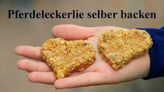 Rezept Pferdeleckerlies backen [upl. by Noslen157]