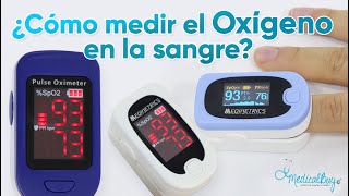 ¿Cómo medir el oxígeno en la sangre [upl. by Strade251]