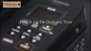 How to Set the Clock and Timer [upl. by Acinorev]