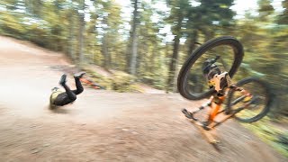 Backflip Challenge on Downhillbike SickSeries 57 [upl. by Seyer840]