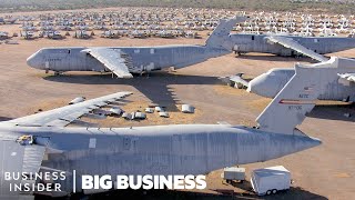 How The Worlds Largest Airplane Boneyard Stores 3100 Aircraft  Big Business [upl. by Auria]