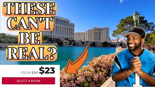 How To Find The CHEAPEST Hotel Rates In Las Vegas 2023 [upl. by Eimam]