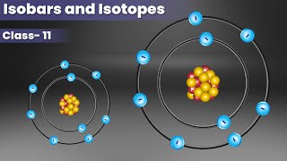 Isobars  Isotopes  Atomic Structure  CBSE Class 11 Chemistry by Elearnin [upl. by Barby292]