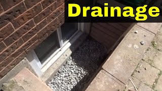 How To Add Drainage To A Window WellPreventing Leaks [upl. by September428]