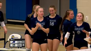 High School Volleyball Champlin Park vs STMA Section 5AAA [upl. by Krongold]