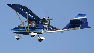 CGS Hawk Ultralight Aircraft learn to fly by Roy Dawson video [upl. by Lseil377]