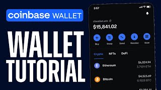 How To Use Coinbase Wallet Easy Tutorial [upl. by Pheni906]