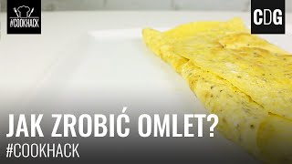 Jak zrobić omlet Przepis cookhack [upl. by Nikolaus935]