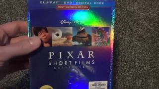 Pixar Short Films Collection Volume 3 BluRay Unboxing [upl. by Namso]