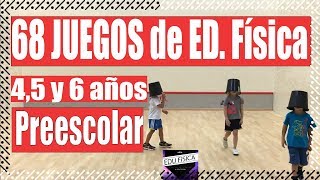 68 JUEGOS de PSICOMOTRICIDAD para niños de 4 a 5 años [upl. by Leahcimsemaj154]