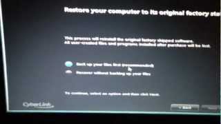 How to reset a compaq laptop [upl. by Halyk53]