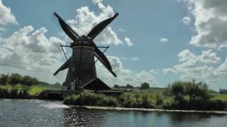 Viking Cruises walking tour of historic windmills at Kinderdijk Netherlands 1 of 2 [upl. by Favien]